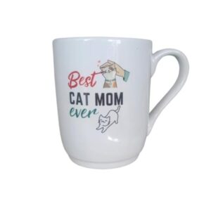 Ceramic Coffee Mugs for ‎Best Cat Mom Ever