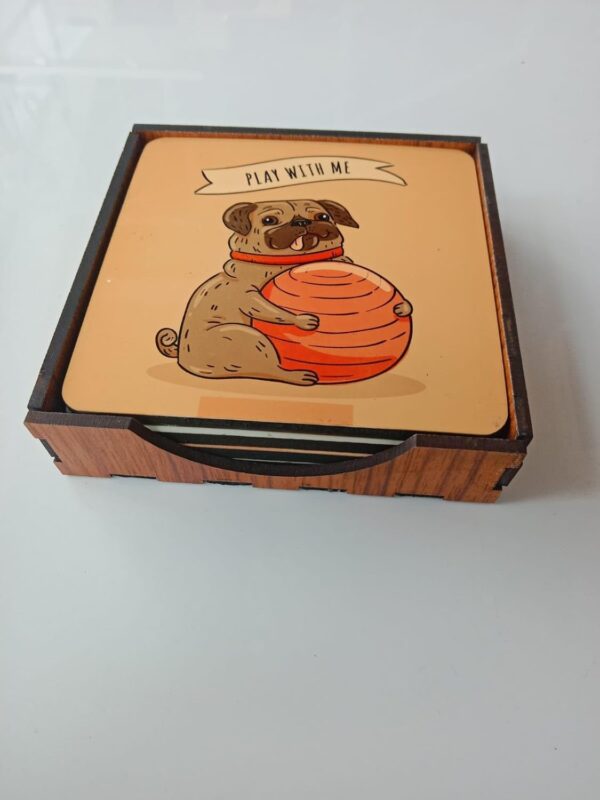 Wooden Tea Coasters